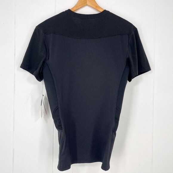 5.11 Cams Short Sleeve Base Layer Shirt Carry Conceal Padded 41222 Size XL Black - Picture 6 of 14